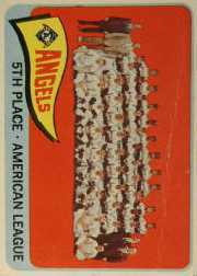 1965 Topps Baseball Cards      293     Los Angeles Angels TC